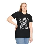 Tattooed Nun Graphic Tee | Edgy Alternative Shirt | Gothic Tattoo T-Shirt | Black Graphic Tee