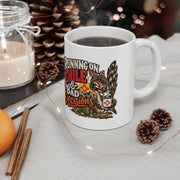 Running on Chile & Bad Decisions Mug | Funny New Mexico Coffee Cup | Southwest Gift | 11oz 15oz