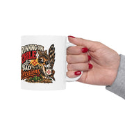 Running on Chile & Bad Decisions Mug | Funny New Mexico Coffee Cup | Southwest Gift | 11oz 15oz