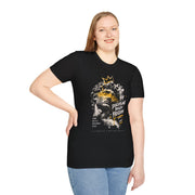 Discipline Builds Freedom Graphic Tee | Men’s Urban Streetwear Halftone Shirt | Hustle Graphic T-Shirt