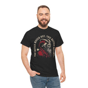 Creepy Krampus Portrait Tee | You Better Watch Out Gothic Christmas Shirt