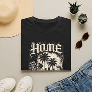 Home Lowrider Graphic Tee | Vintage Urban Streetwear Halftone T-Shirt | Classic Car Graphic Shirt