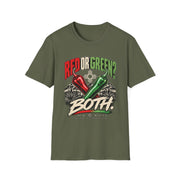 Red or Green Chile Shirt | New Mexico Graphic Tee | Christmas Chile T-Shirt | Southwest NM Gift | Red and Green Chile