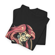 Mermaid Skull Tattoo Mermaid Rock Tee | Retro Pinup Ariel Style
