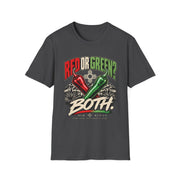 Red or Green Chile Shirt | New Mexico Graphic Tee | Christmas Chile T-Shirt | Southwest NM Gift | Red and Green Chile