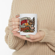 Running on Chile & Bad Decisions Mug | Funny New Mexico Coffee Cup | Southwest Gift | 11oz 15oz